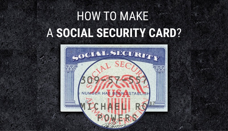 How to Make a Social Security Card Template: A Comprehensive Guide