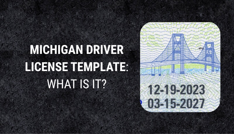 Download the Ultimate Michigan Driver License Template: PSD Format